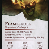 Flameskull // Flameskull (AAFR-014) (Borderless) [Adventures in the Forgotten Realms Art Series]
