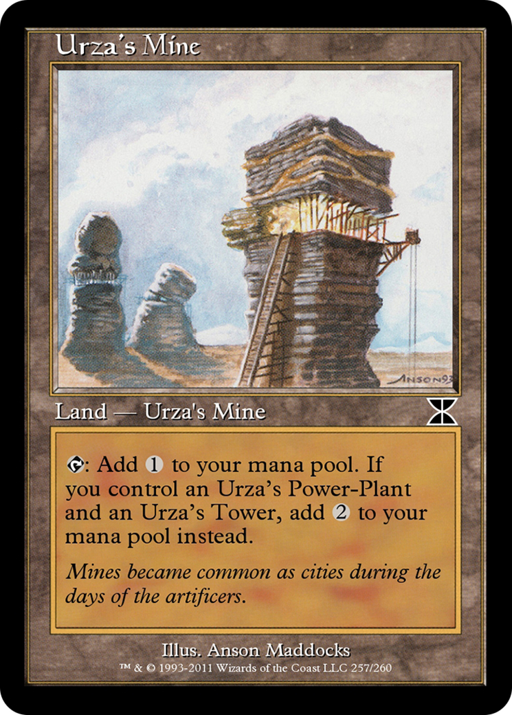 Urza's Mine (ME4-257D) [Masters Edition IV] Foil