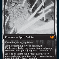 Faithbound Judge // Sinner's Judgment [Innistrad: Double Feature]