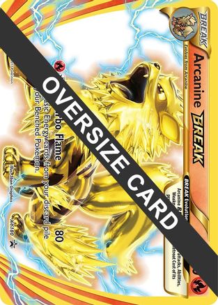Arcanine BREAK - XY180 [Jumbo Cards]