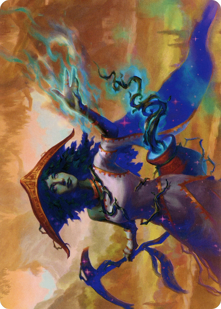 Sythis, Harvest's Hand // Sythis, Harvest's Hand (AMH2-059) (Borderless) [Modern Horizons 2 Art Series] Foil