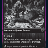 Desperate Farmer // Depraved Harvester [Innistrad: Double Feature]