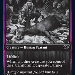 Desperate Farmer // Depraved Harvester [Innistrad: Double Feature]