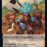 Shapeshifter (022) // Clue Double-Sided Token [Commander Legends: Battle for Baldur's Gate Tokens]