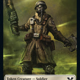 Soldier (004) // Arco-Flagellant Double-Sided Token (Surge Foil) [Warhammer 40,000 Tokens]