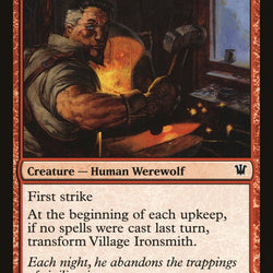 Village Ironsmith // Ironfang [Innistrad]