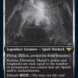 Katilda, Dawnhart Martyr // Katilda's Rising Dawn [Innistrad: Double Feature]