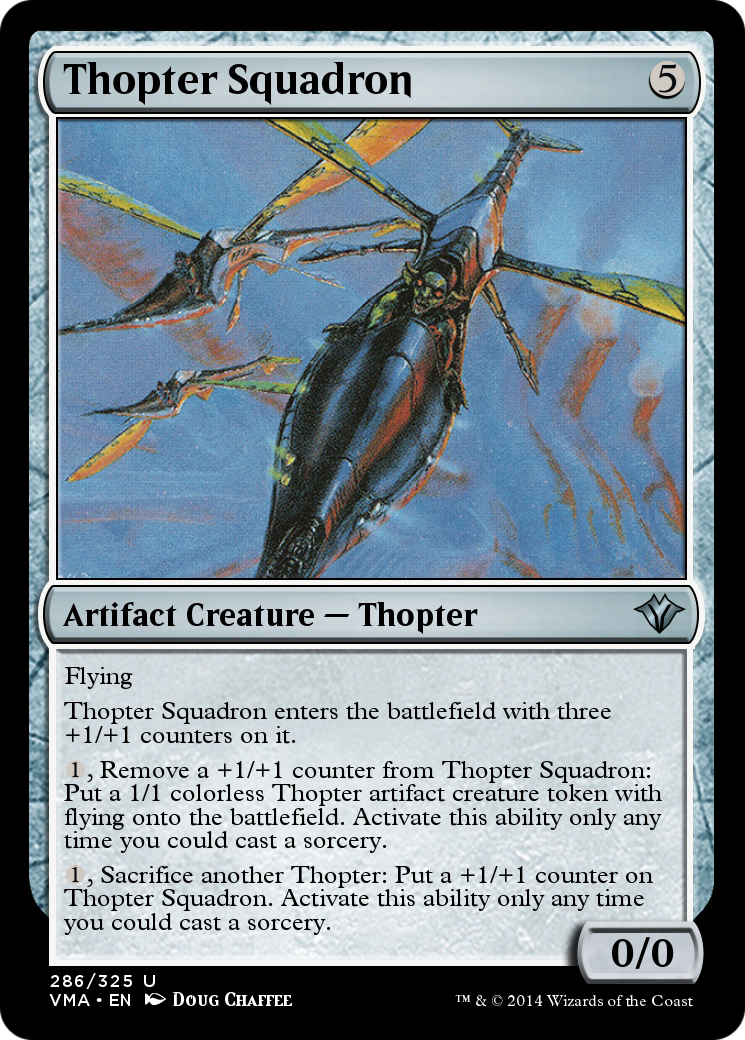 Thopter Squadron (VMA-286) [Vintage Masters] Foil
