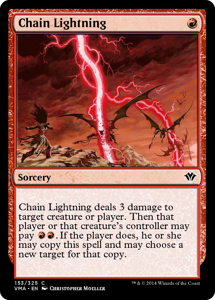 Chain Lightning (VMA-153) [Vintage Masters]