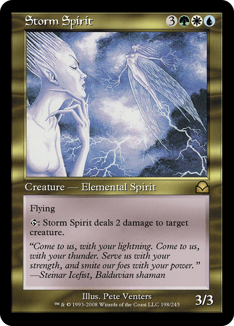 Storm Spirit (ME2-198) [Masters Edition II]