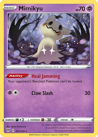 Mimikyu - 081/189 [Miscellaneous Cards & Products] - Holofoil