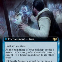 Mirrorhall Mimic // Ghastly Mimicry (Extended Art) [Innistrad: Crimson Vow]