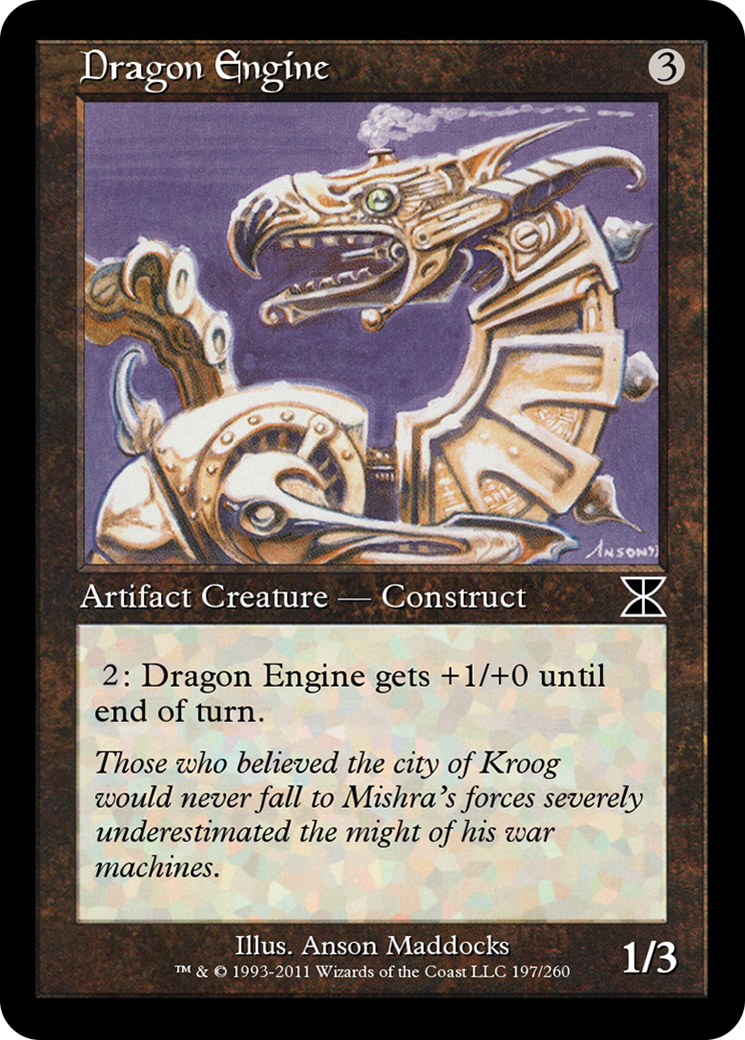 Dragon Engine (ME4-197) [Masters Edition IV] Foil