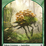 Saproling // Elf Knight Double-Sided Token [Guilds of Ravnica Guild Kit Tokens]