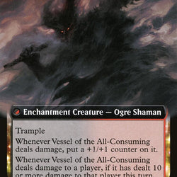 Hidetsugu Consumes All // Vessel of the All-Consuming (Extended Art) [Kamigawa: Neon Dynasty]