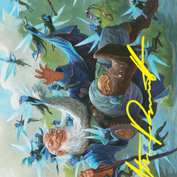 Mischievous Mystic // Mischievous Mystic (AFDN-007) (Borderless) [Foundations Art Series] Foil