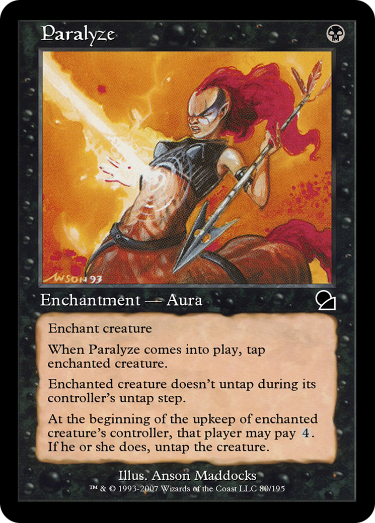 Paralyze (ME1-080) [Masters Edition] Foil