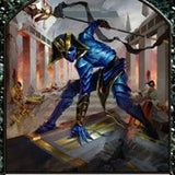 Proven Combatant // Cat Double-Sided Token [Hour of Devastation Tokens]