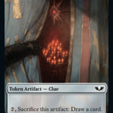 Astartes Warrior // Clue Double-Sided Token (Surge Foil) [Warhammer 40,000 Tokens]