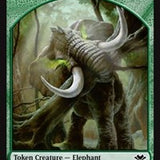 Elephant (012) // Spirit (016) Double-Sided Token [Modern Horizons Tokens]