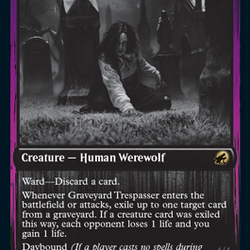 Graveyard Trespasser // Graveyard Glutton [Innistrad: Double Feature]