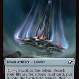Robot // Lander (0004) Double-Sided Token [Edge of Eternities Tokens]