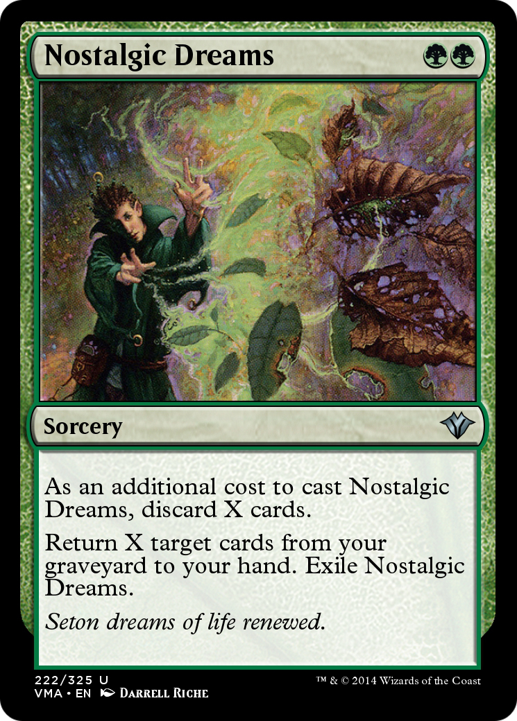 Nostalgic Dreams (VMA-222) [Vintage Masters]
