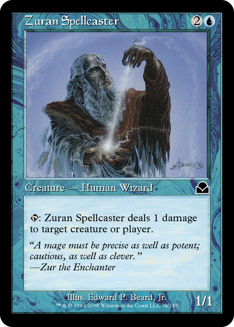 Zuran Spellcaster (ME2-076) [Masters Edition II] Foil