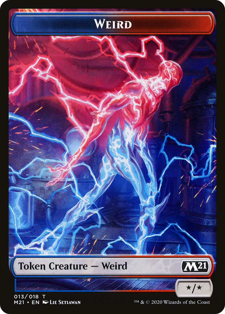 Weird (TM21-013) [Core Set 2021 Tokens]