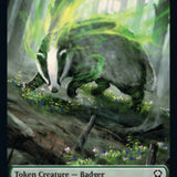 Saproling // Badger Double-Sided Token [Dominaria United Tokens]