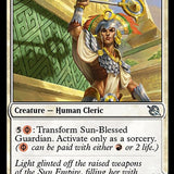 Sun-Blessed Guardian // Furnace-Blessed Conqueror [March of the Machine]