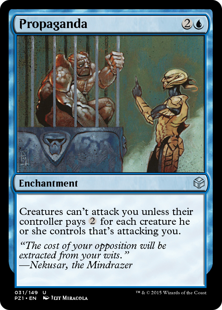 Propaganda (PZ1-031) [Legendary Cube Prize Pack] Foil