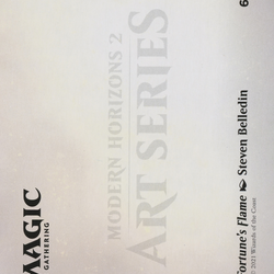Yusri, Fortune's Flame // Yusri, Fortune's Flame (AMH2-060) (Borderless) [Modern Horizons 2 Art Series] Foil