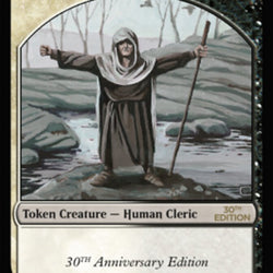 Human Cleric Token [30th Anniversary Tokens]
