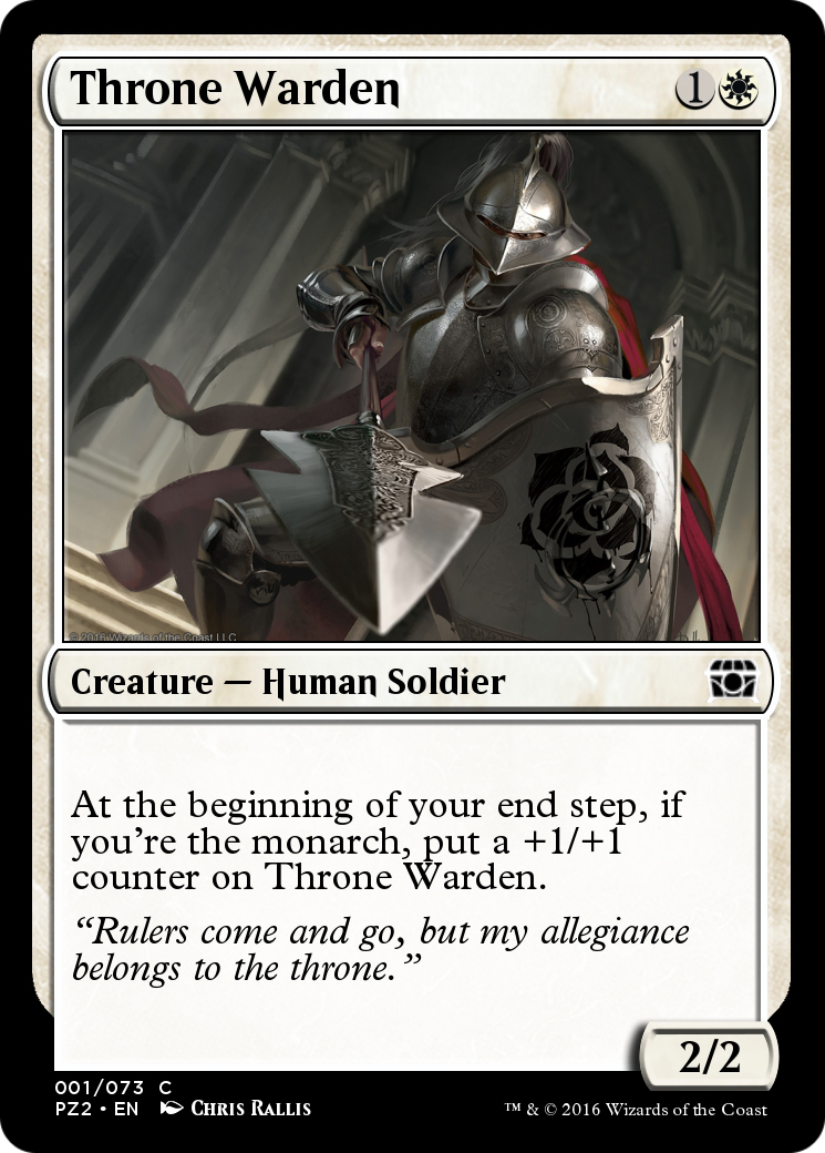 Throne Warden (PZ2-001) [Treasure Chest]
