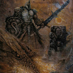 Dakkon, Shadow Slayer // Dakkon, Shadow Slayer (AMH2-048) (Borderless) [Modern Horizons 2 Art Series]