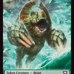 Beast (0006) // Pest Double-Sided Token [Edge of Eternities Commander Tokens]