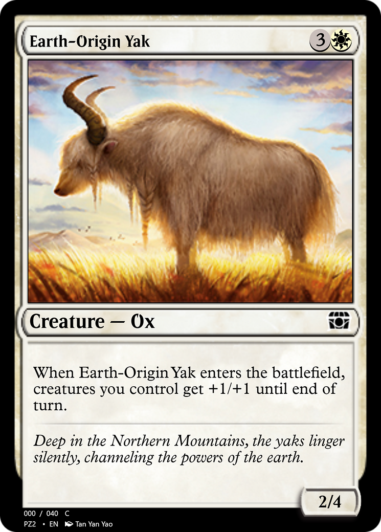 Earth-Origin Yak (PZ2-70821) [Treasure Chest]