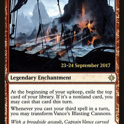Vance's Blasting Cannons // Spitfire Bastion [Ixalan Prerelease Promos]