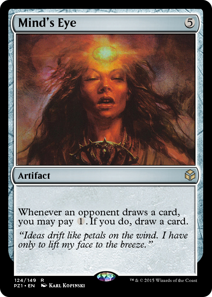 Mind's Eye (PZ1-124) [Legendary Cube Prize Pack] Foil