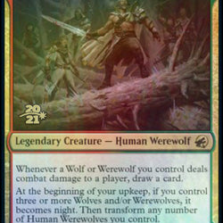 Tovolar, Dire Overlord // Tovolar, the Midnight Scourge [Innistrad: Midnight Hunt Prerelease Promos]