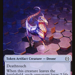 Phyrexian Mite (012) // Drone Double-Sided Token [Phyrexia: All Will Be One Tokens]