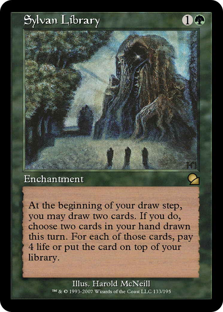 Sylvan Library (ME1-133) [Masters Edition] Foil