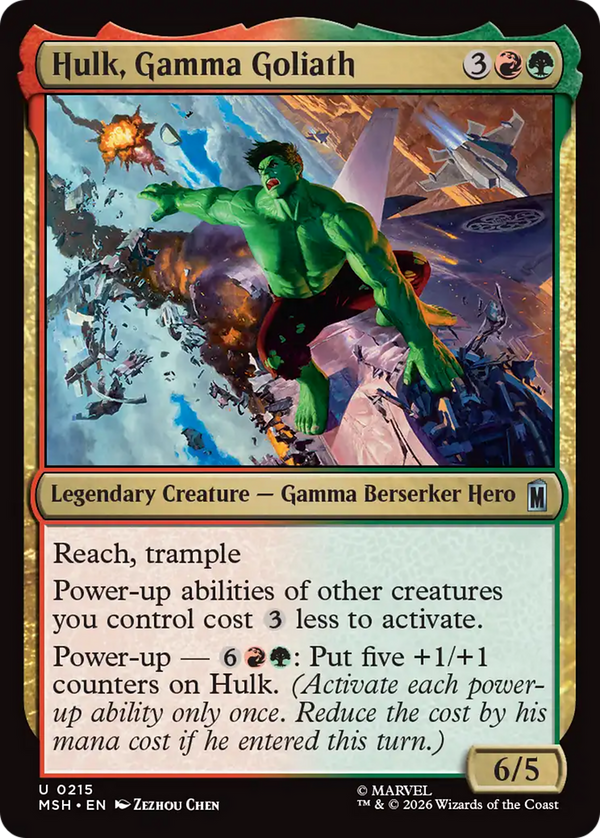 Hulk, Gamma Goliath [Marvel Super Heroes]