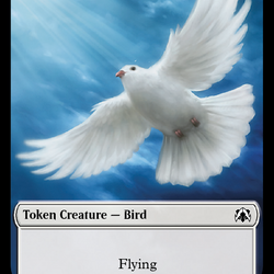 Bird // Kobolds of Kher Keep Double-Sided Token [March of the Machine Commander Tokens]