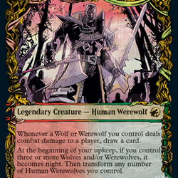 Tovolar, Dire Overlord // Tovolar, the Midnight Scourge (Showcase Equinox) [Innistrad: Midnight Hunt]