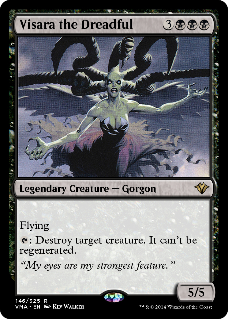 Visara the Dreadful (VMA-146) [Vintage Masters] Foil