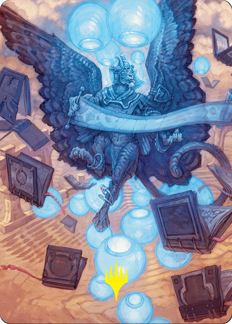 Sphinx of Forgotten Lore // Sphinx of Forgotten Lore (AFDN-033) (Borderless) [Foundations Art Series]