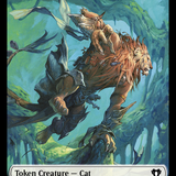 Treasure // Cat (0005) Double-Sided Token [Commander Masters Tokens]