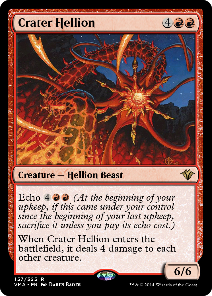 Crater Hellion (VMA-157) [Vintage Masters] Foil